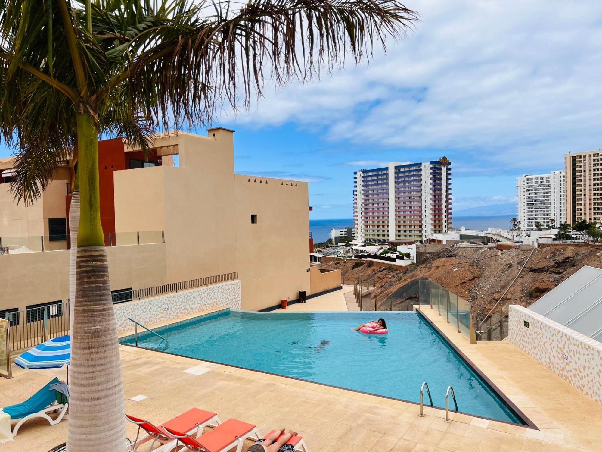 #Seaparaiso# Heated Pool,Private Parking,Fast Wifi Costa Adeje Dış mekan fotoğraf